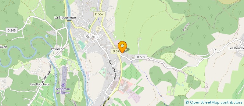 localisation de l'entreprise 441 538 576   RUOMS