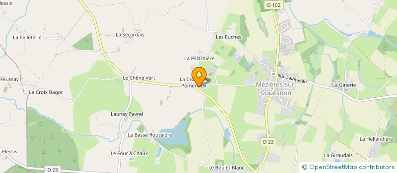 localisation de l'entreprise 441 543 337   MEZIERES-SUR-COUESNON