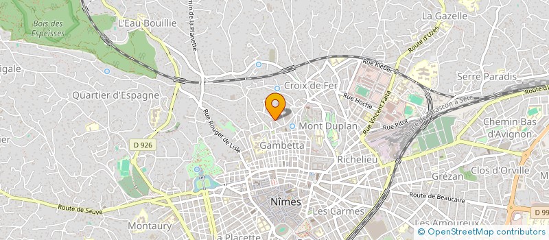 localisation de l'entreprise 441 615 754   NIMES