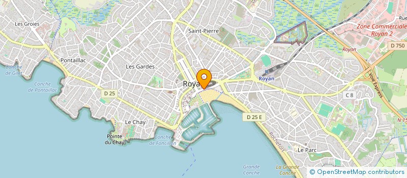 localisation de l'entreprise 441 647 104   ROYAN