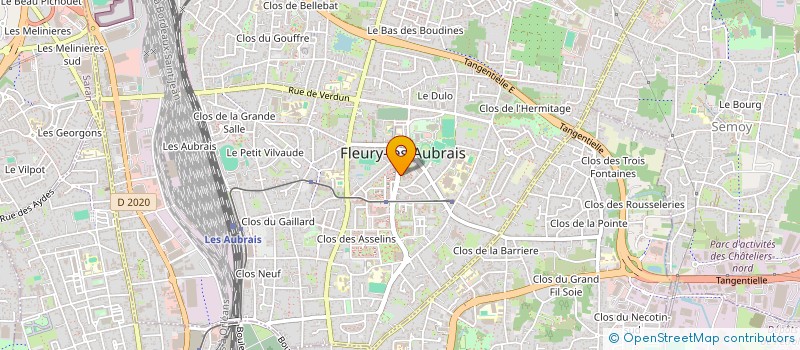 localisation de l'entreprise 441 671 492 à FLEURY-LES-AUBRAIS