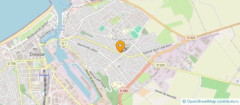 localisation de l'entreprise 441 753 597  à DIEPPE