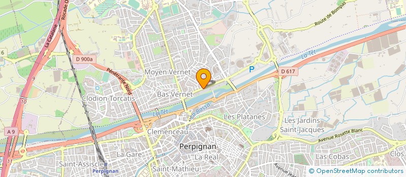 localisation de l'entreprise 441 784 923   PERPIGNAN