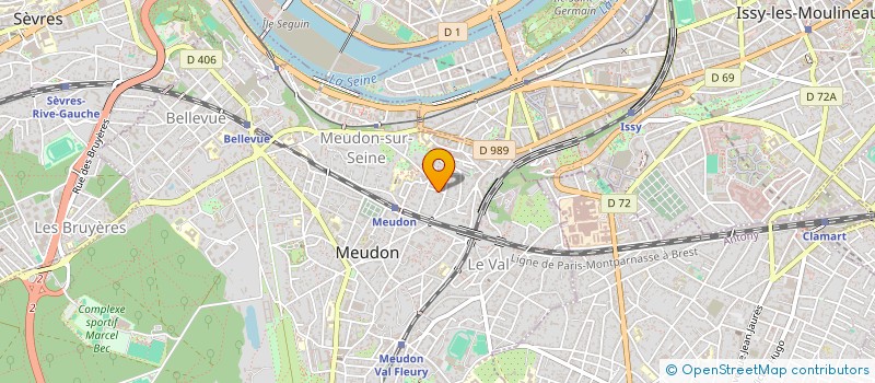 localisation de l'entreprise 441 901 451  à MEUDON