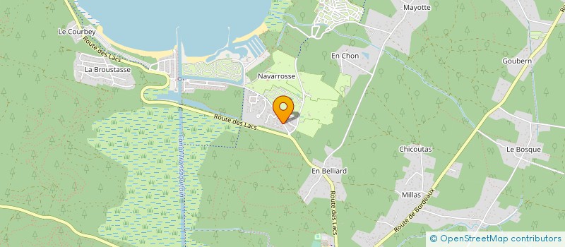 localisation de l'entreprise 441 910 619   BISCARROSSE