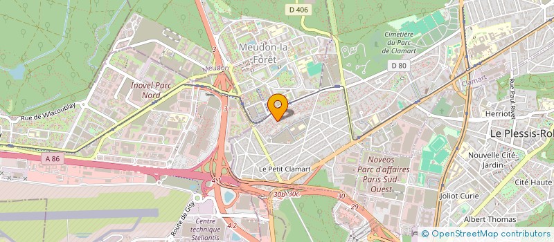 localisation de l'entreprise 441 924 099 à CLAMART