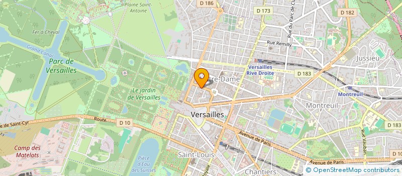 localisation de l'entreprise 441 983 574  à VERSAILLES