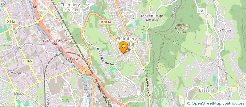 localisation de l'entreprise 442 011 219   CHAMBERY