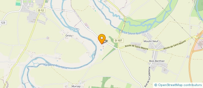 localisation de l'entreprise 442 022 687   SAINT-MAXIRE