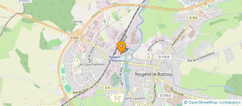 localisation de l'entreprise 442 025 318 à MIGNIERES