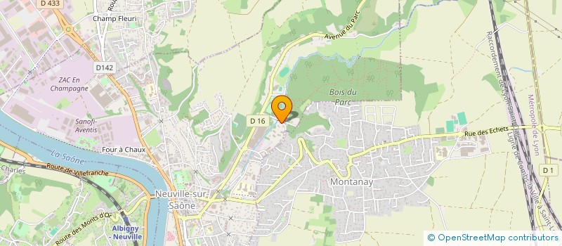 localisation de l'entreprise 442 040 101   VILLEURBANNE