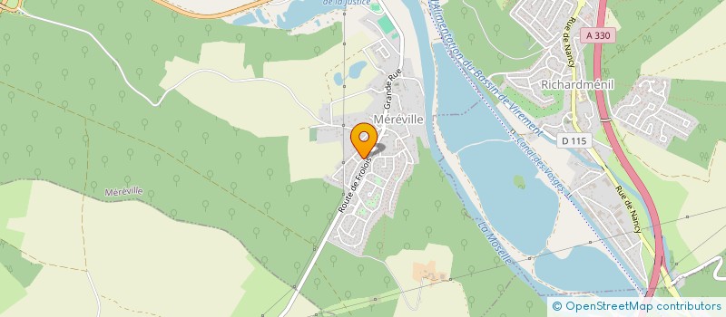 localisation de l'entreprise 442 120 481   MEREVILLE