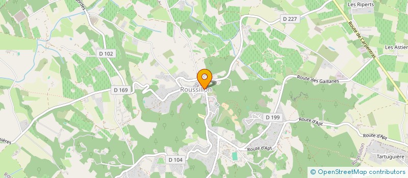 localisation de l'entreprise 442 139 275   ROUSSILLON