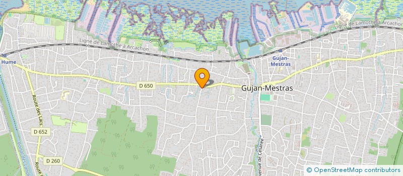 localisation de l'entreprise 442 176 632   GUJAN-MESTRAS