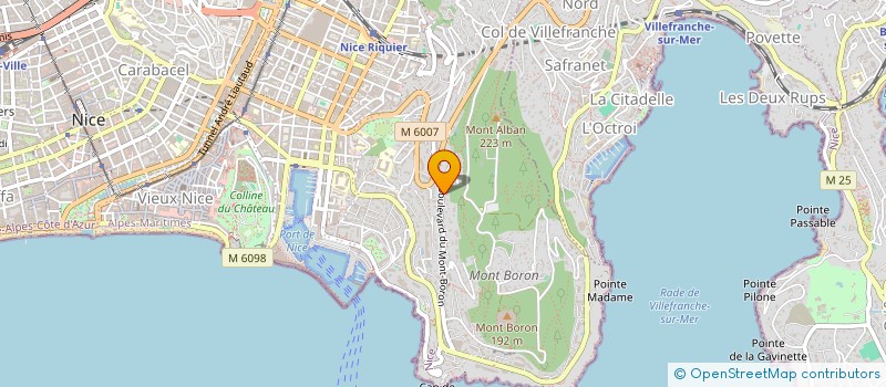 localisation de l'entreprise 442 185 583 à NICE