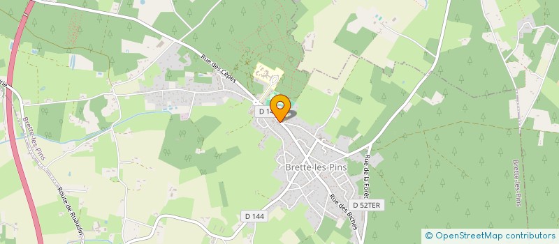 localisation de l'entreprise 442 210 548   BRETTE-LES-PINS