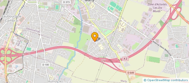 localisation de l'entreprise 442 232 872   CHEVRESIS-MONCEAU