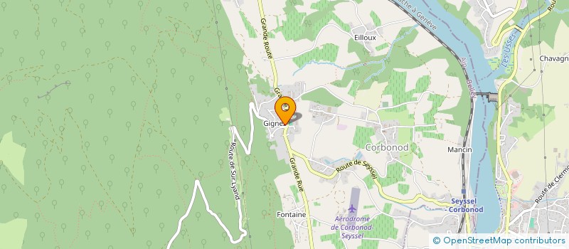 localisation de l'entreprise 442 240 826   CORBONOD