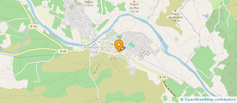 localisation de l'entreprise 442 275 574   CESSENON-SUR-ORB