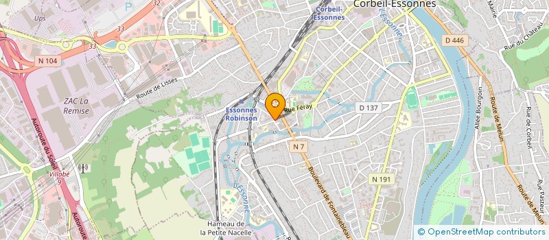 localisation de l'entreprise 442 276 606 à CORBEIL-ESSONNES