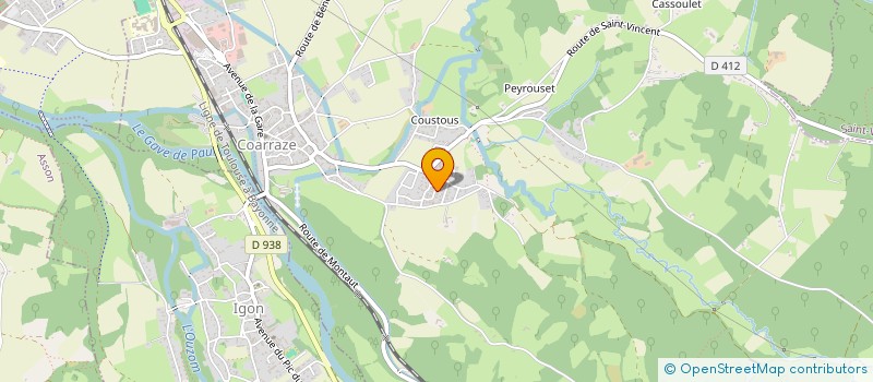 localisation de l'entreprise 442 371 621   SAINT-GIRONS