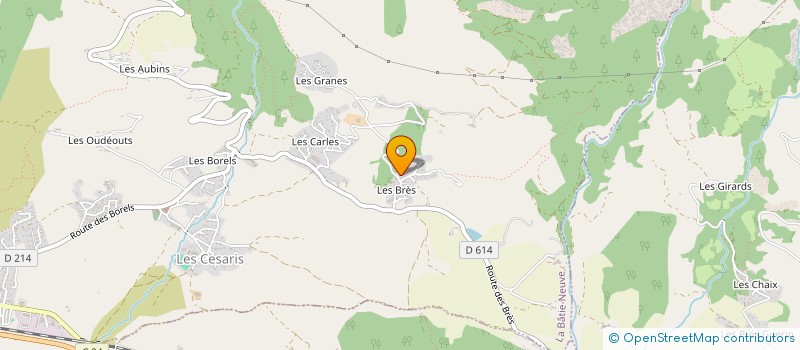 localisation de l'entreprise 442 380 994   CHORGES