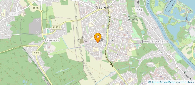 localisation de l'entreprise 442 418 117   VAUREAL