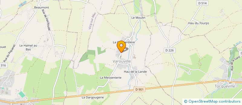 localisation de l'entreprise 442 422 945   VAROUVILLE