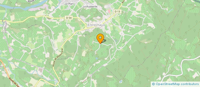 localisation de l'entreprise 442 431 854   MALAUCENE