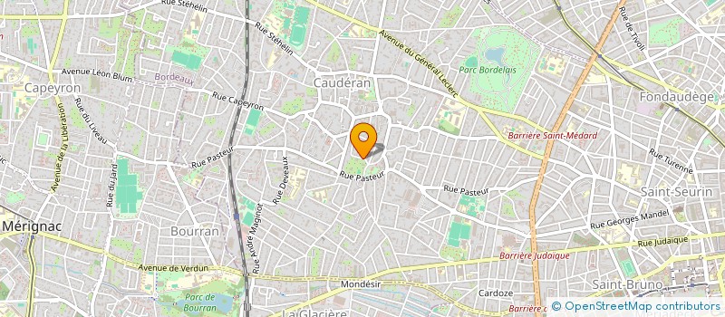 localisation de l'entreprise 442 435 210 à BORDEAUX