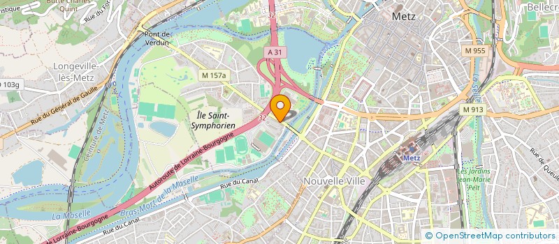 localisation de l'entreprise 442 462 677   METZ