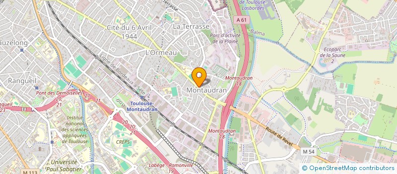 localisation de l'entreprise 442 464 475 à TOULOUSE