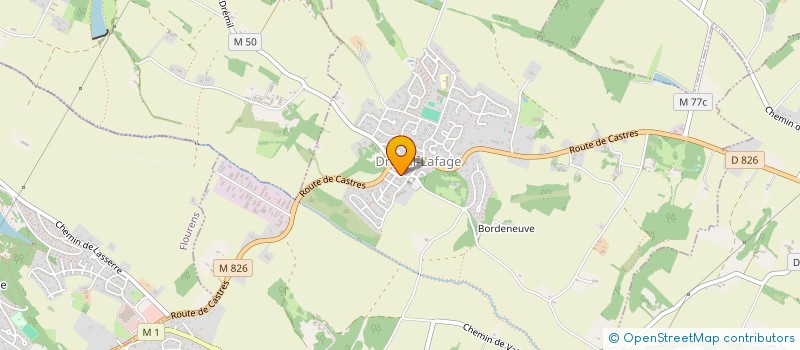 localisation de l'entreprise 442 536 256   DREMIL-LAFAGE