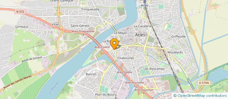 localisation de l'entreprise 442 542 312   ARLES