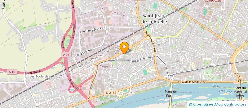 localisation de l'entreprise 442 544 722   FLEURY-LES-AUBRAIS