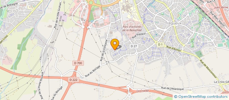 localisation de l'entreprise 442 572 418  à TREGUEUX