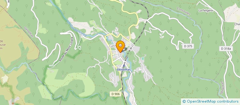 localisation de l'entreprise 442 589 776   GENOLHAC