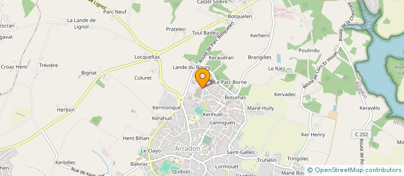 localisation de l'entreprise 442 603 759   ARRADON