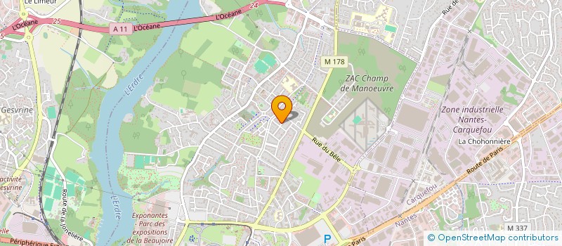 localisation de l'entreprise 442 623 930 à NANTES