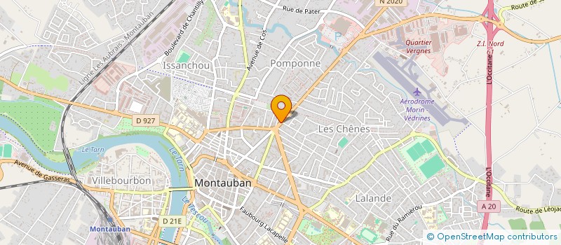 localisation de l'entreprise 442 630 711 à MONTAUBAN