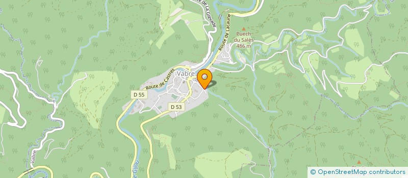 localisation de l'entreprise 442 711 164 à CARCASSONNE