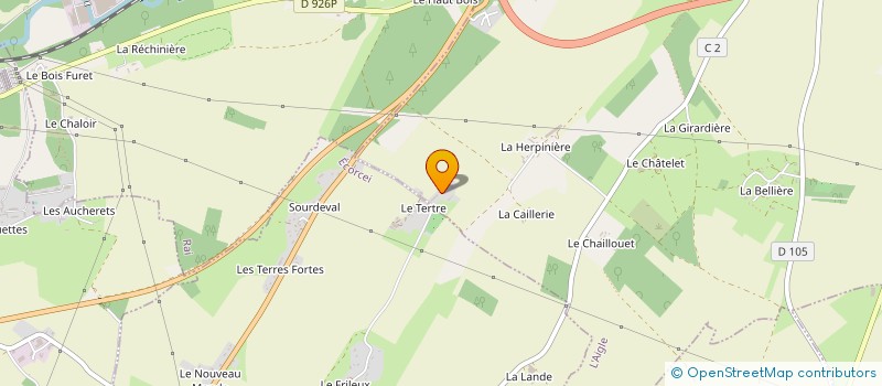 localisation de l'entreprise 442 715 777 à L AIGLE
