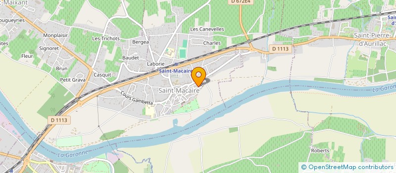 localisation de l'entreprise 442 754 461 à SAINT-MACAIRE