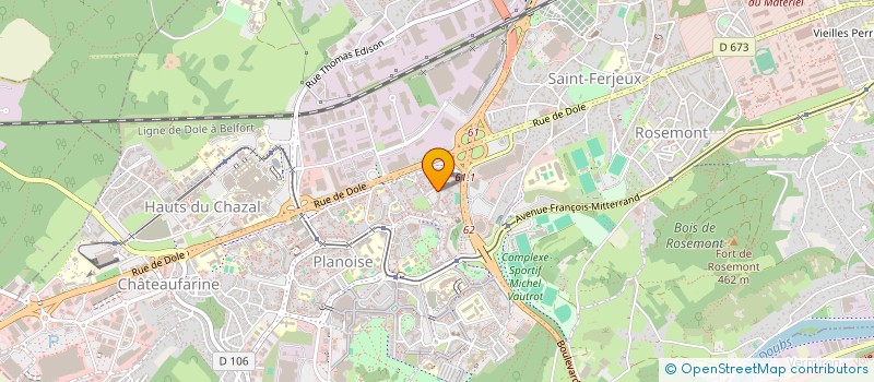 localisation de l'entreprise 442 758 421 à BESANCON