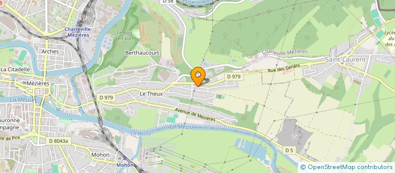 localisation de l'entreprise 442 828 992   CHARLEVILLE-MEZIERES