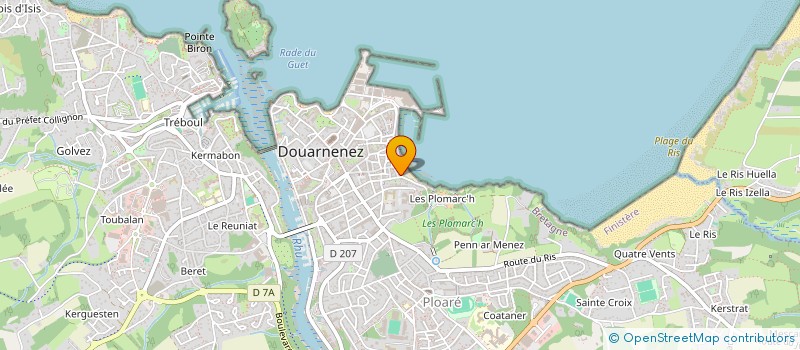 localisation de l'entreprise 442 842 449 à DOUARNENEZ