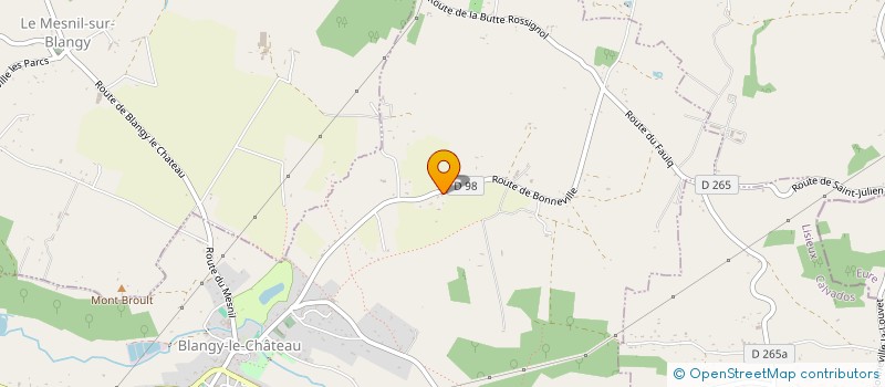 localisation de l'entreprise 442 846 515   SAINT-GATIEN-DES-BOIS