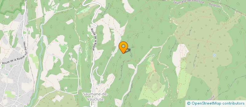 localisation de l'entreprise 442 850 731   SAUMANE-DE-VAUCLUSE
