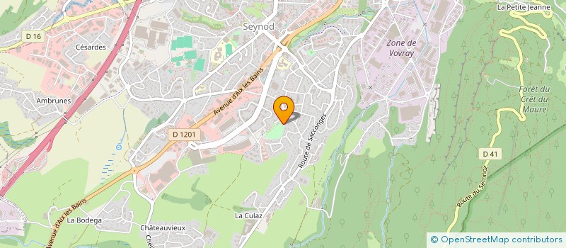 localisation de l'entreprise 442 968 020 à ANNECY