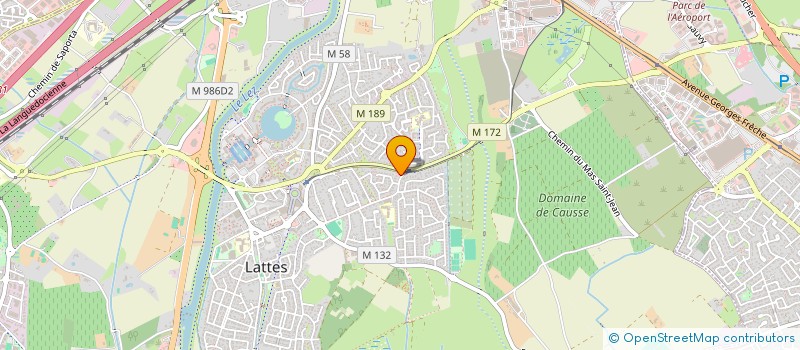 localisation de l'entreprise 442 972 550 à LATTES